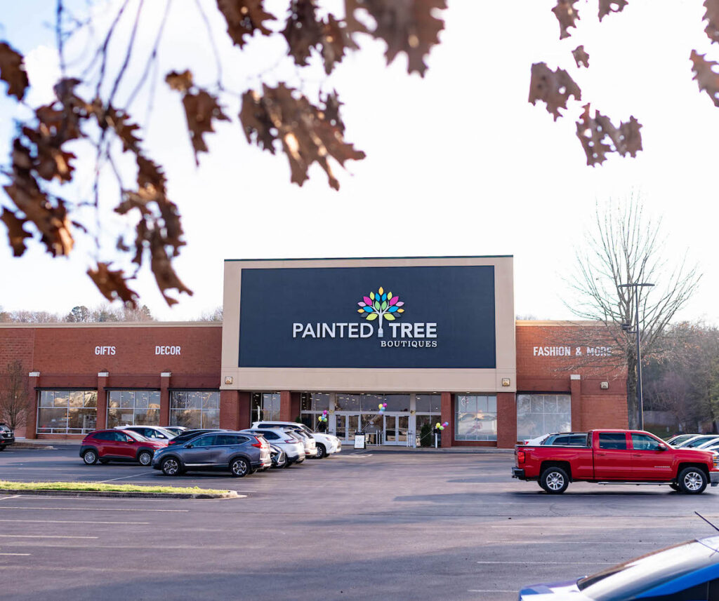 Knoxville, Tennessee Painted Tree