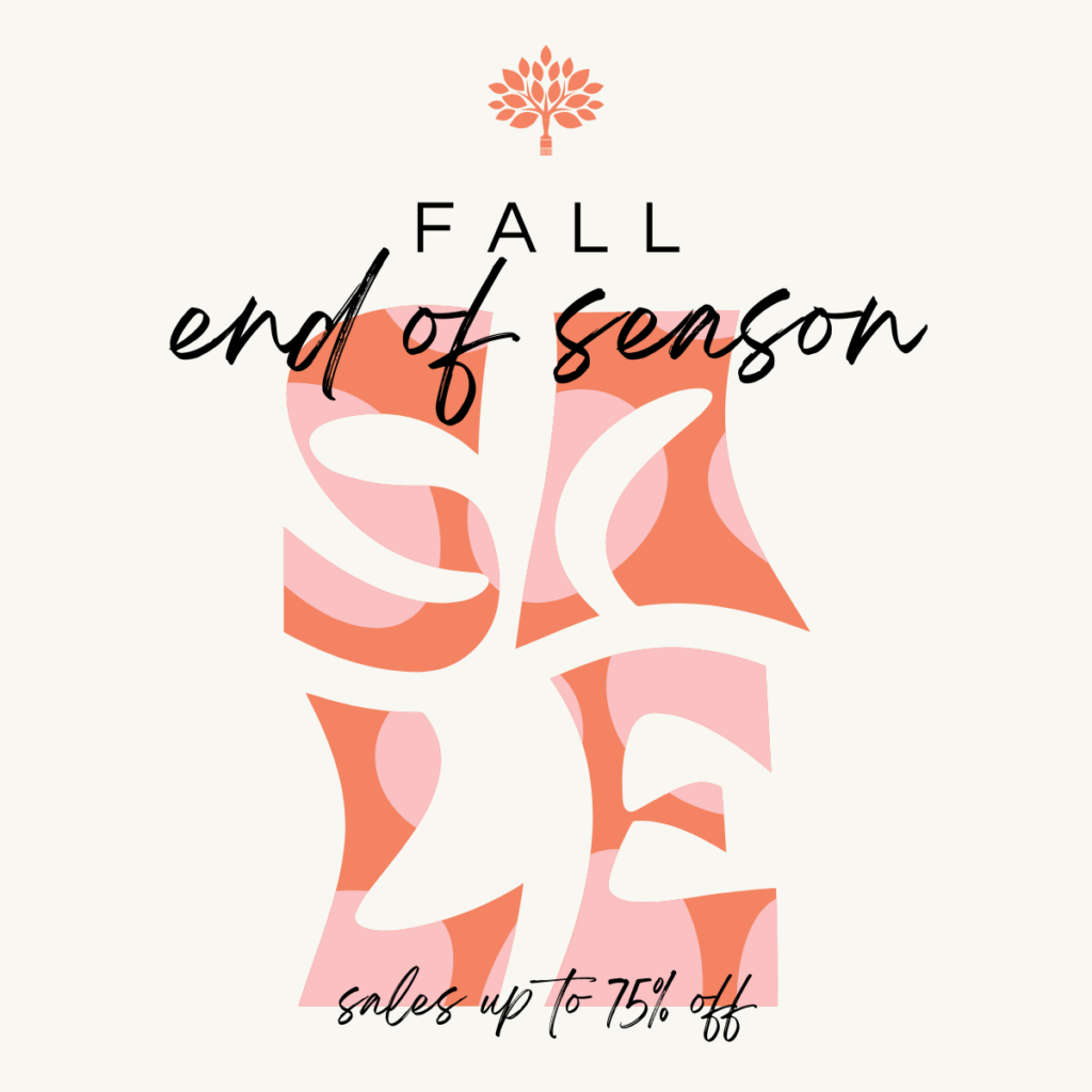 Fall End-of-Season Sale