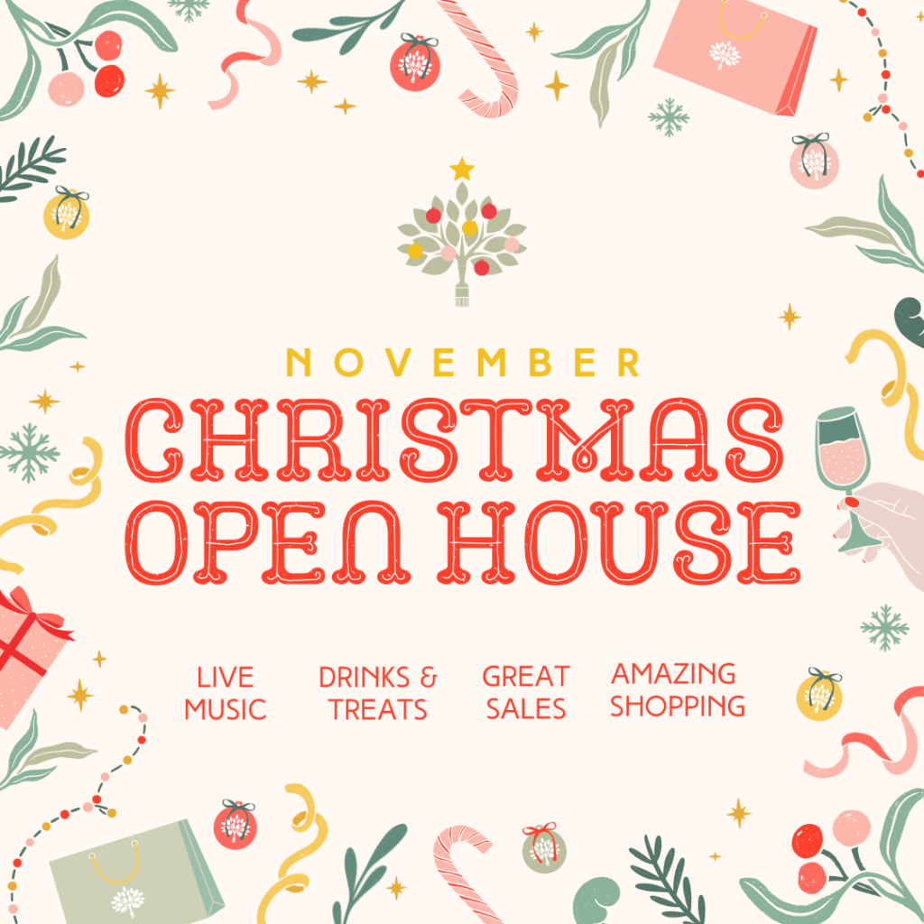 November Christmas Open House